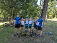 2024-08 Ferienkalendar Siegerehrung Gruppenfoto